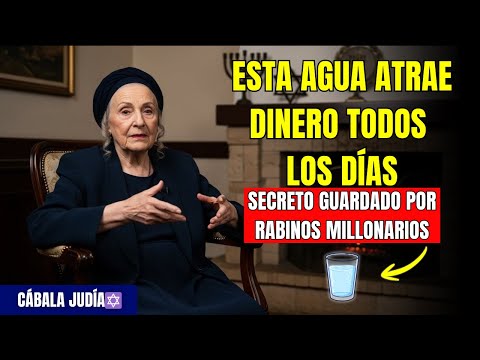 Lava Tus Manos Con Esta Agua Antes De Dormir Y Atrae Dinero Todos Los Días | Cábala Judía