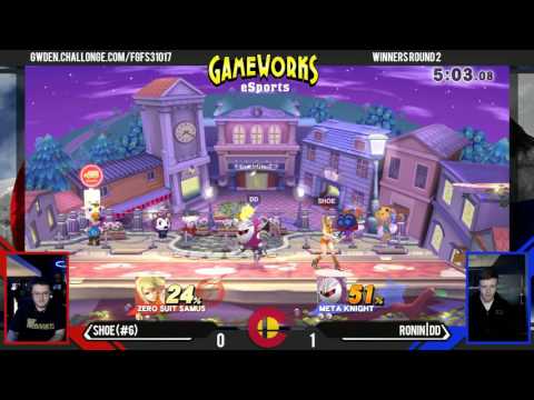 Shoe (ZSS) Vs. Ronin | DD (Meta Knight) - WR2