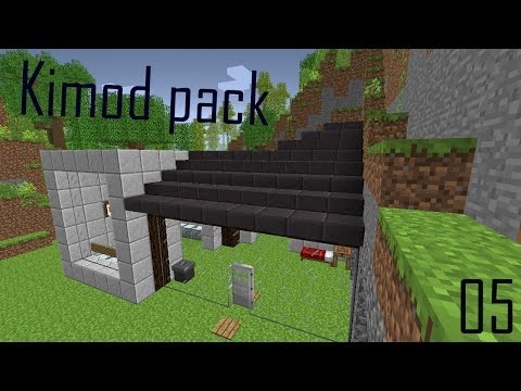 [Minecraft] - Kimodův LP s módy S02E05 - Stavba domu!