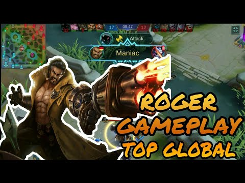 TOP 10 GLOBAL ROGER GAMEPLAY | MOBILE LEGENDS | HELSING