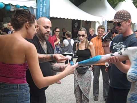 TMS Europe at The World Body Painting Festival