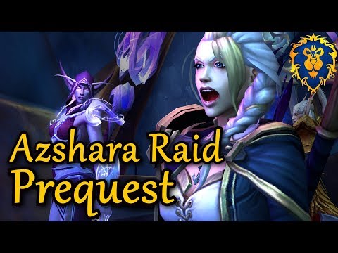 WoW BFA 8.2 WEG ZUM EWIGEN PALAST Allianz #9 ★ prequest azshara raid let's play deutsch german