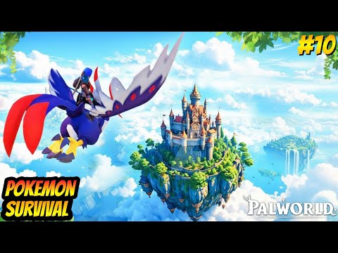 Exploring A MYSTERIOUS ISLAND With The FLYING PAL - Palworld #10