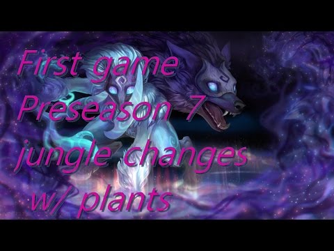 Preseason 7 first jungle game | Kindred jungle