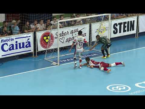 GOLS CASCAVEL FUTSAL 3 X 5 MARRECO - QUARTAS DE FINAL DA CHAVE OURO