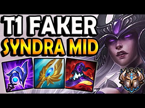 T1 Faker SYNDRA vs DIANA [ MID ] Patch 10.25 Ranked Korea ✅