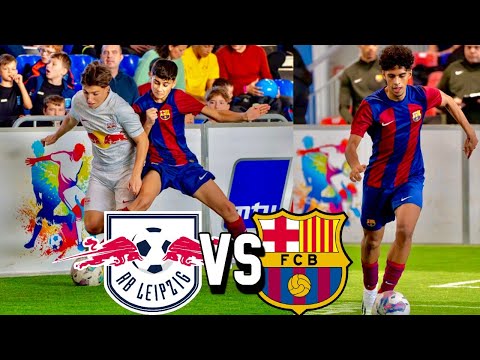 U15 RB Leipzig vs FC Barcelona - MTU CUP 2023 🚨😱