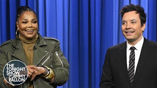 Janet Jackson Crashes Jimmy's Monologue to Teach Him the Rhythm Nation Countdown | Tonight Show