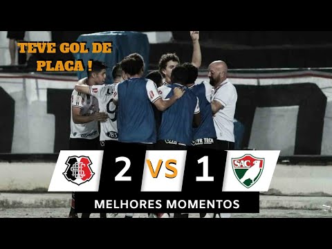 JOGO COM GOLAÇOS ! Santa Cruz 2 x 1 Salgueiro -  Melhores momentos HD - Pernambucano 2020