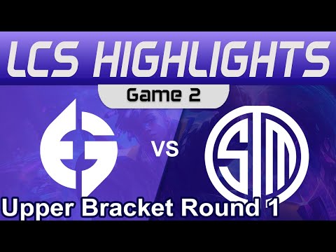 EG vs TSM Game 2 Highlights LCS Playoffs Upper Bracket 2023 Evil Geniuses vs Team SoloMid by Onivia