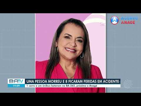 Acidente próximo a cidade de Anagé