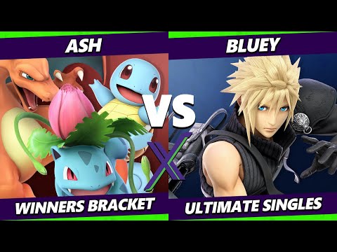 S@X 527 - Ash (Pokemon Trainer) Vs. Bluey (Cloud) Smash Ultimate - SSBU