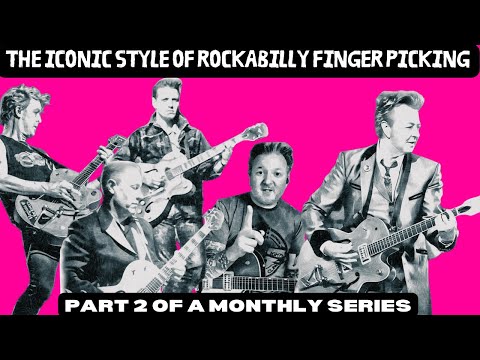 The Iconic Style Of Rockabilly Fingerpicking Part. 2 #guitartutorial