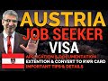 Austria Job Seeker Visa | Complete Guide for Application