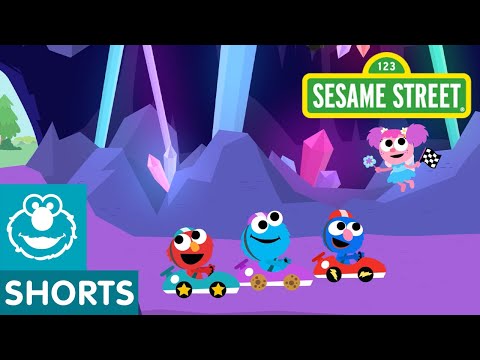 セサミストリート。クリスタルケイブトラック｜マジカルカーレース #9 (Sesame Street: Crystal Cave Track | Magical Car Races #9)