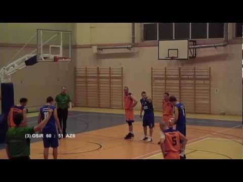 OZKosz Cz-wa Liga Okręgowa 2012/13 29.10.12 OSiR Kłobuck - CTC AZS Politechnika Cz-wa 2 połowa