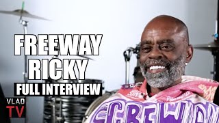 Freeway Ricky Confronts Wack100 on Snitch Rumor, Diddy, Big U, Big Meech, Suge (Full Interview)