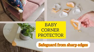 DIY Furniture Corner Protector for baby | Child safety at home #kids #diy #creative