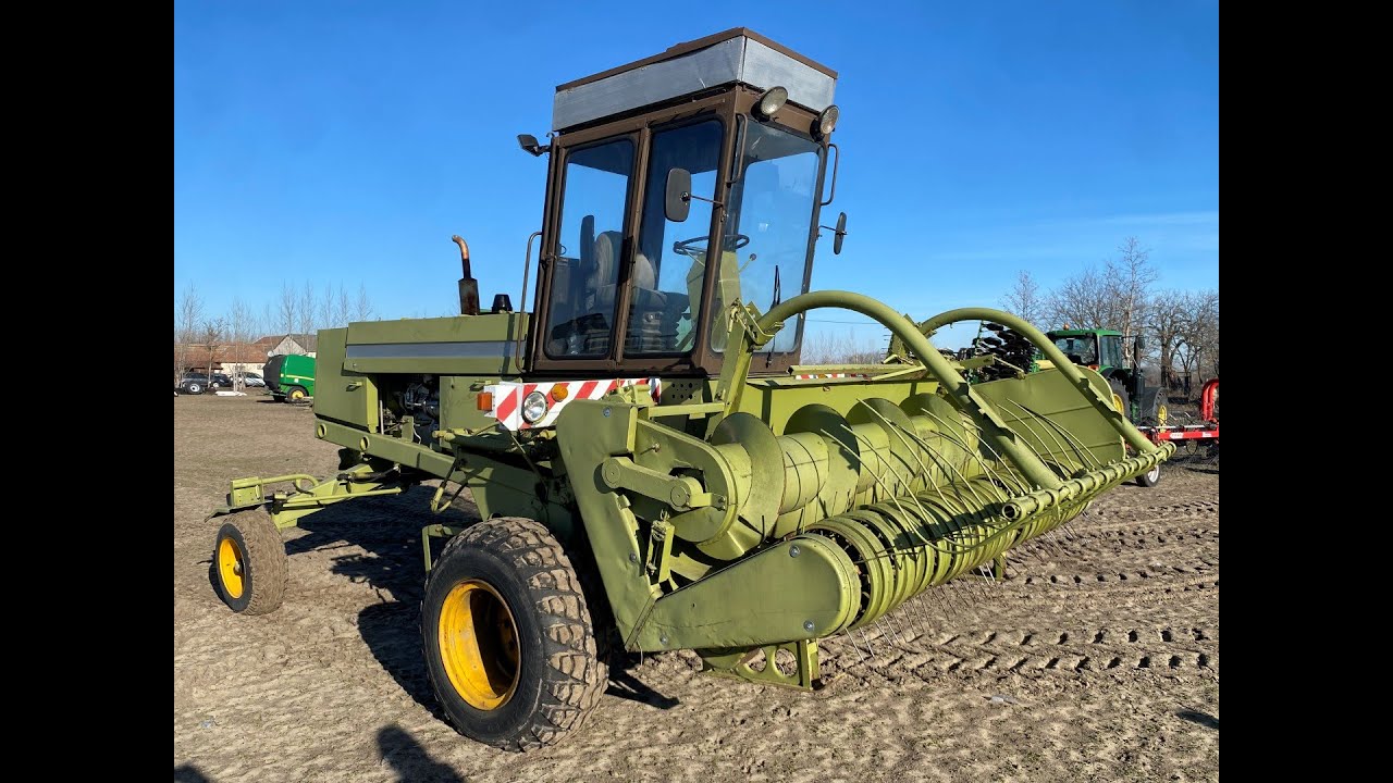 Fortschritt E303 önjáró kaszálógép adaptereivel