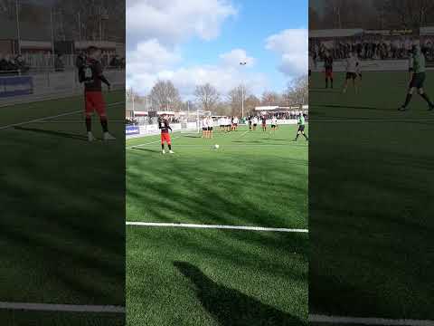 De 1-1 sv ARC Alphen aan den Rijn - cvv De Jodan Boys Gouda 25-02-2023