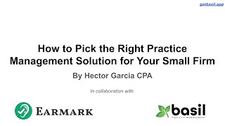 Pick the Right Practice Management Software for Your Small Firm
