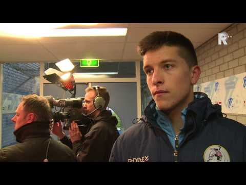 Doelpuntenmaker Stef Peeters na Jong PSV - Sparta