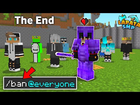 How I Ban All Players From This Minecraft SMP | End of Lapata SMP (S3-17)