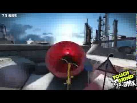 touch grind how to get air time on the docks - Touchgrind BMX