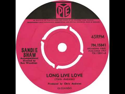 UK no. 1, (221) Sandie Shaw - Long Live Love