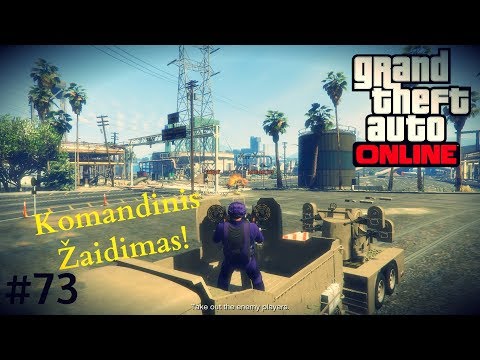 GTA 5 PC Online - Lietuviškai - Ep.73 Komandinis Darbas!