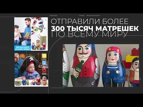 Миниатюра изображения товара Матрешка сувенирная Брестская Фабрика Сувениров 7302