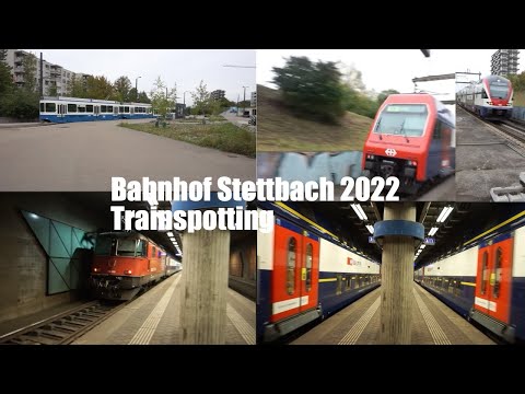 Bahnverkehr in Stettbach, 2022