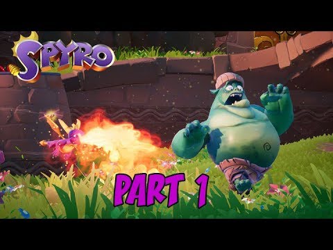 Spyro Reignited Trilogy Gameplay Playthrough Part 1 (Spyro The Dragon 120%) Live