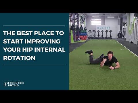 The best place to start improving your hip internal rotation | The MSK Physio
