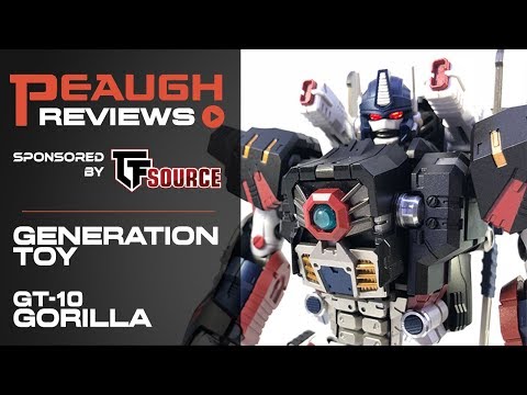 Video Review: Generation Toy GT-10 GORILLA