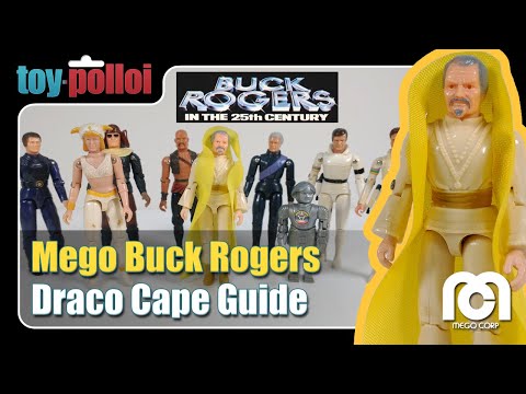 Vintage MEGO Buck Rogers Draco cape guide - Toy Polloi