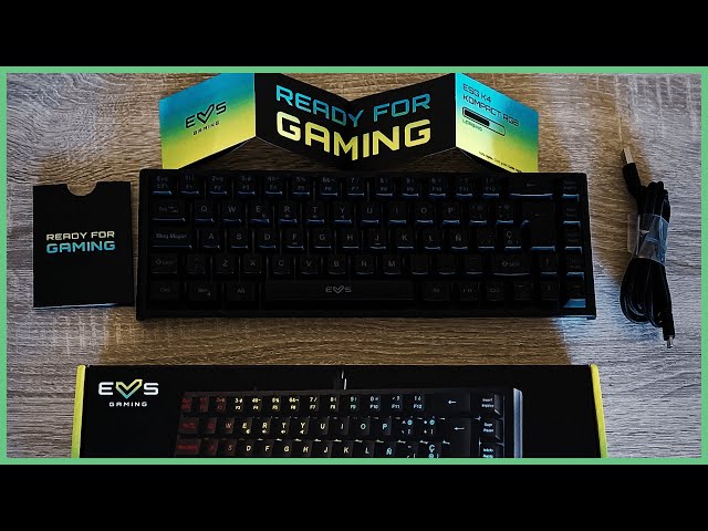 Vídeo relacionado con Energy Sistem Gaming Keyboard ESG K4 KOMPACT-RGB Teclado Gamer (69 Teclas, Luces RGB, Cable extraíble, Membrana) - Negro