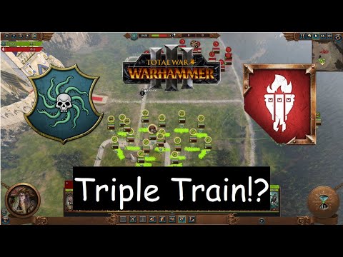 Vampire Coast vs Chaos Dwarfs | Total War Warhammer 3 PvP - No Commentary