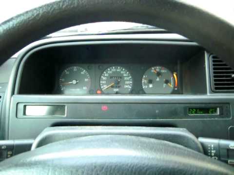 Citroen XM 2.1 Turbo D cold start