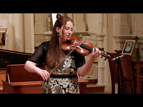 Biber Passacaglia - Augusta McKay Lodge, baroque violin "The Guardian Angel" (Mystery Sonatas) 8K