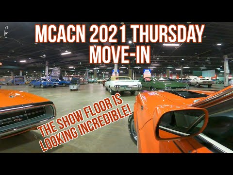 Thursday Move In - MCACN Behind the Scenes - The Worlds Greatest Muscle Car Show 2021
