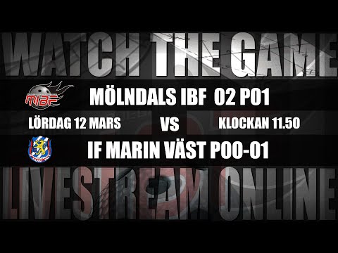 P02: Mölndals IBF 02 P01 - IF Marin Väst 1 P00-01