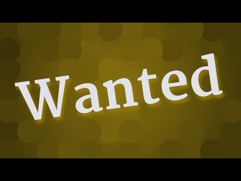 WANTED pronunciation • How to pronounce WANTED