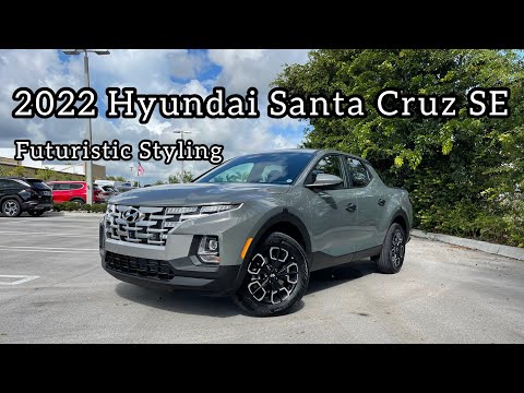 2022 Hyundai Santa Cruz - A Small Truck With Futuristic Styling