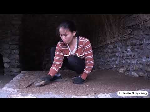 FULL VIDEO – 385 Days Alone | Girl Builds a Stone House to Survive Storms