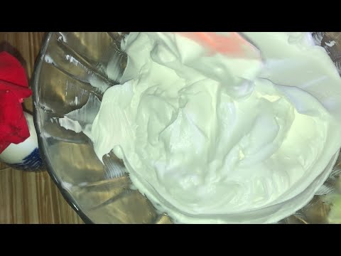How to whipping Cream perfectly for cake decoration by fehmi