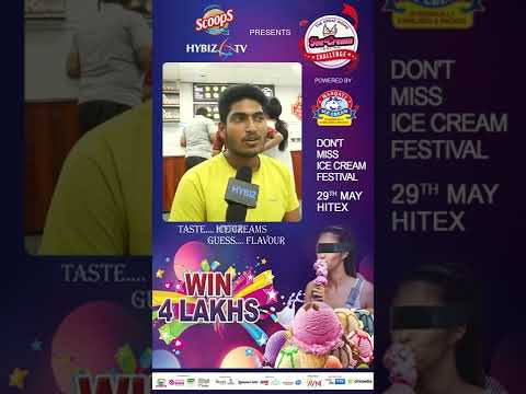 Yashwanth speaks about ice creams| The Great Indian Ice Cream Tasting Challenge | hybiztv