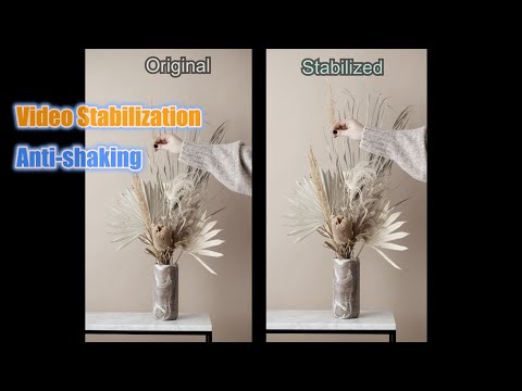 Video stabilization (ant-shake) service for making video looks more smoothly