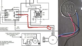 Air Handler Wiring for Beginners (Fan Relays & PSC motors)