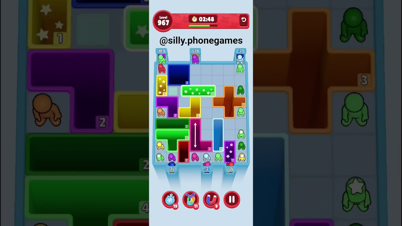 Drop Away Level 967 Walkthrough Solution